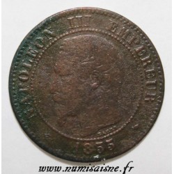 GADOURY 103 - 2 CENTIMES 1855 MA - Marseille - NAPOLÉON III - KM 776 - Ancre