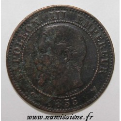 FRANCE - KM 776 - 2 CENTIMES 1855 W - Lille - NAPOLEON III