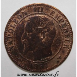 FRANCE - KM 776 - 2 CENTIMES 1857 W - Lille - TYPE NAPOLEON III