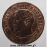 FRANKREICH - KM 776 - 2 CENTIMES 1857 W - Lille - TYP NAPOLEON III