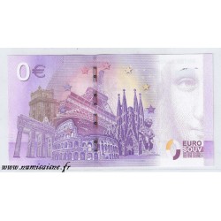 ALLEMAGNE - BILLET DE 0 EURO SOUVENIR - PHARE DE ROTER SAND - WESER - 2019