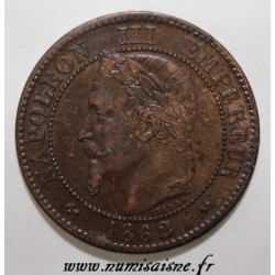 GADOURY 104 - 2 CENTIMES 1862 K - Bordeaux - TYPE NAPOLEON III - KM 796