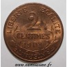 FRANKREICH - KM 841 - 2 CENTIMES 1908 - TYP DUPUIS