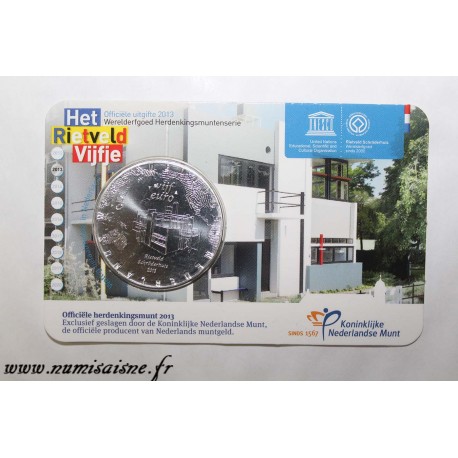 NIEDERLANDE - KM 336 - 5 EURO 2013 - Haus von Schröder de Rietveld