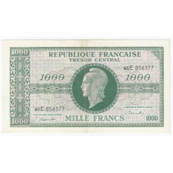 FAY VF 13 - 1000 FRANCS MARIANNE - 1945 - JAUNI SINON SUP - PICK 108