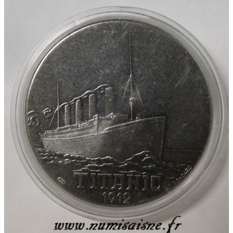 FRANCE - MÉDAILLE - BATEAU - TITANIC - 1912 - TRANSATLANTIQUE