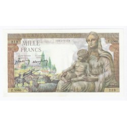 FAY 40/22 - 1000 FRANCS...