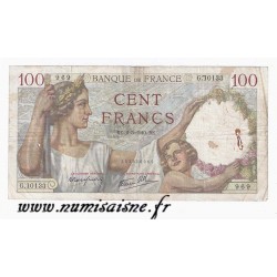 FRANKREICH - PICK 94 - 100 FRANCS 1940 - 02/05 - TYP SULLY