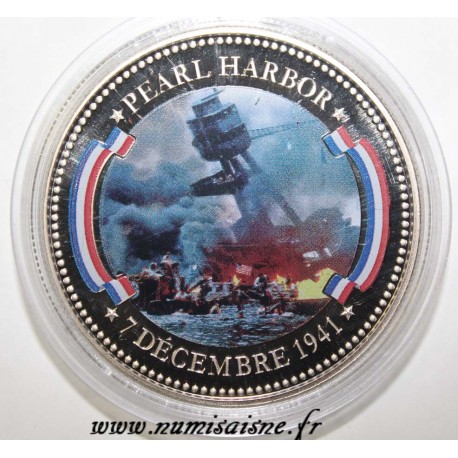 FRANCE - MÉDAILLE - PEARL HARBOR - 7/12/1941