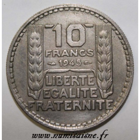 FRANKREICH - KM 908.1 - 10 FRANCS 1945 - TYP TURIN RL