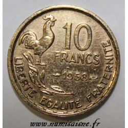 FRANKREICH - KM 915.1 - 10 FRANCS 1958 - TYP GUIRAUD