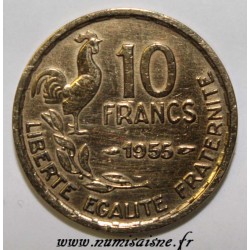 GADOURY 812 - 10 FRANCS 1955 - TYPE GUIRAUD - KM 915.1