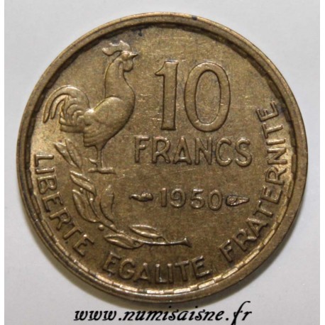 FRANKREICH - KM 915.1 - 10 FRANCS 1950 - TYPE GUIRAUD