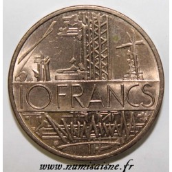 FRANCE - KM 940 - 10 FRANCS 1985 - EDGE B - TYPE MATHIEU