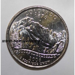 ETATS UNIS - KM 384 - 1/4 DOLLAR 2006 P - COLORADO