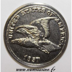 VEREINIGTE STAATEN - KM 85 - 1 CENT 1857 - FALSCH