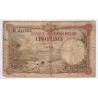 Belgisch-Kongo - PICK 8 e - 5 FRANCS 1929 - 21.1