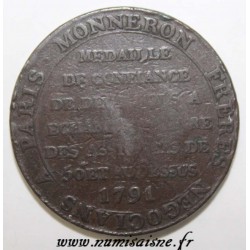 RÉVOLUTION - 2 SOLS DE MONNERON - 1791