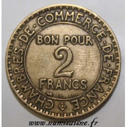 FRANKREICH - KM 877 - 2 FRANCS 1926 - TYP HANDELSKAMMER