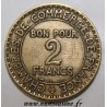 FRANKREICH - KM 877 - 2 FRANCS 1926 - TYP HANDELSKAMMER