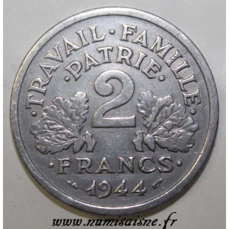 FRANKREICH - KM 903 - 2 FRANCS 1944 C - Castelsarrasin - TYP FRANZÖSISCHER STAAT