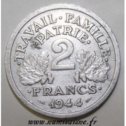 GADOURY 536 - 2 FRANCS 1944 B - Beaumont le Roger - TYPE ETAT FRANCAIS - KM 903