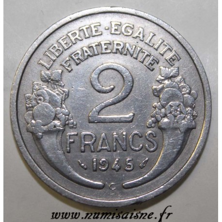 FRANCE - KM 904 - 2 FRANCS 1945 C - Castelsarrasin - TYPE MORLON