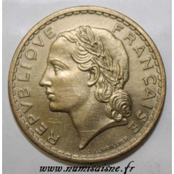 FRANCE - KM 888 - 5 FRANCS 1939 - TYPE LAVRILLIER