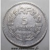 FRANCE - KM 888 - 5 FRANCS 1946 B - Beaumont le Roger - TYPE LAVRILLIER