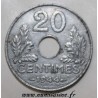 FRANKREICH - KM 900 - 20 CENTIMES 1941 - TYP 20 - Dünne Rand