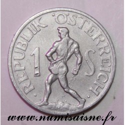 AUTRICHE - KM 2871 - 1 SHILLING 1957