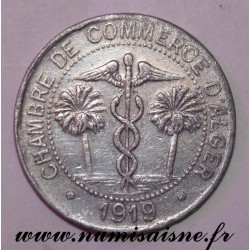 ALGÉRIE - KM TnA5 - 10 CENTIMES 1919 - CHAMBRE DE COMMERCE D'ALGER