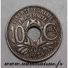 FRANKREICH - KM 866a - 10 CENTIMES 1924 - Poissy - TYP LINDAUER