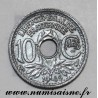 FRANCE - KM 906 - 10 CENTIMES 1945 B - Beaumont le Roger - TYPE LINDAUER - SMALL MODULE