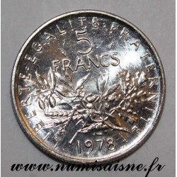 FRANKREICH - KM 926a - 5 FRANCS 1978 - TYP SÄMANN