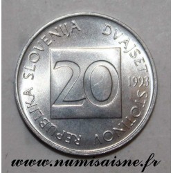 SLOVENIA - KM 8 - 20 STOTINOV 1993