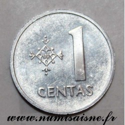 LITAUEN -  KM 89 - 1CENTAS 1991