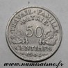 FRANCE - KM 914 - 50 CENTIMES 1944 B - Beaumont le Roger - TYPE BAZOR