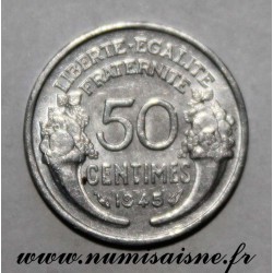 FRANCE - KM 914 - 50 CENTIMES 1945 - TYPE MORLON