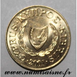 CYPRUS - KM 55 - 5 CENTS 2001