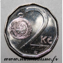 TCHECOSLOVAQUIE - KM 9 - 2 KORUNA 2002