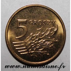 POLAND - Y 278 - 5 GROSZY 2003