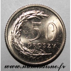 POLAND - Y 281 - 50 GROSZY 1992