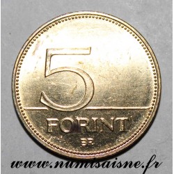 HONGRIE - KM 694 - 5 FORINT 2001