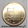 HONGRIE - KM 694 - 5 FORINT 2001