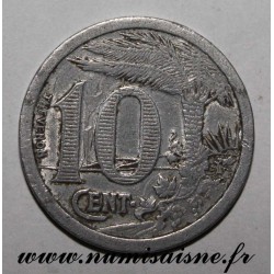 ALGÉRIE - KM TnE2 - 10 CENTIMES 1921 - CHAMBRE DE COMMERCE D'ORAN