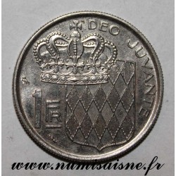 MONACO - KM 140 - 1 FRANC 1960 - RAINIER III