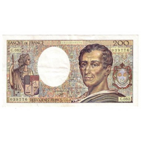 FAY 70/10 - 200 FRANCS MONTESQUIEU - 1990 - SUPERBE - PICK 155