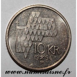 NORVÈGE - KM 457 - 10 KRONER 1996