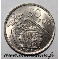 SPANIEN - KM 788 - 50 PESETAS 1957